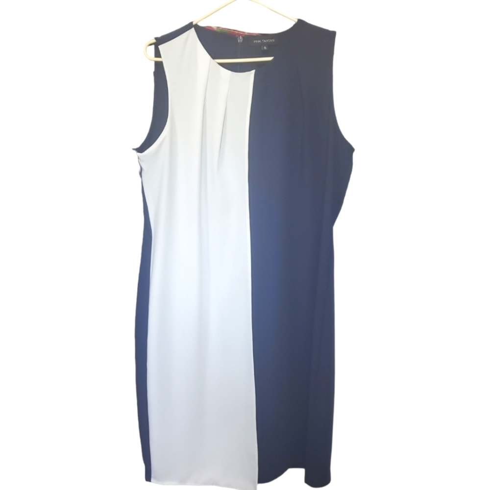 Pink Tartan shift dress.